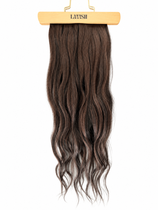 Silken Espresso|Bloom Weft Wave