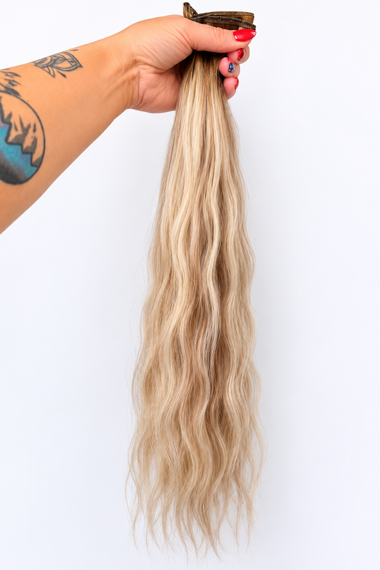 Rooted crème |Bloom Weft Wave